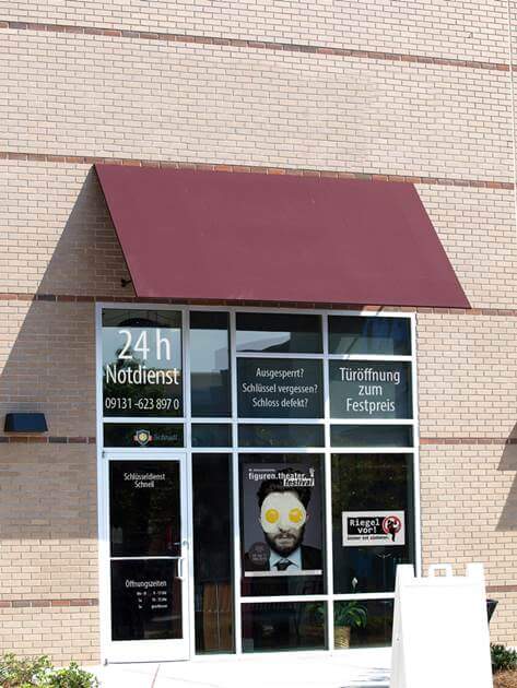 Schlüsseldienst Ladengeschäft in Erlangen
