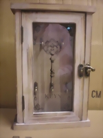 Naturholz Landhausstil Shabby Chic Schlüsselkasten - SCHLUESSELSCHRANK Naturholz Landhausstil Shabby Chic Schlüsselkasten - SCHLUESSELSCHRANK