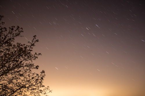 Sternenhimmel über Nepperwitz