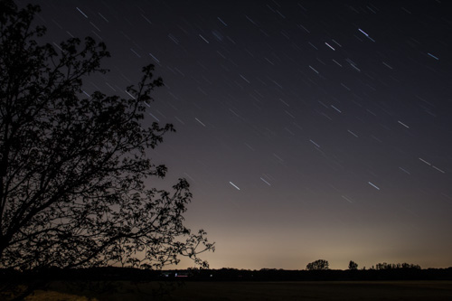 Sternenhimmel über Nepperwitz